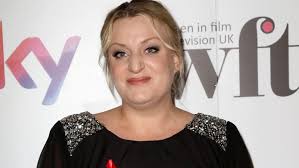 Daisy May Cooper thanks staff at Gloucester's delivery suite