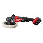 2738-22 M18 FUEL 18V Li-Ion Brushless Cordless 7 -inch Variable Speed Polisher Kit W/ (2) 5.0Ah Batteries Milwaukee Tool