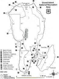 Grand island is a congressionally designated national recreation area (nra). Grand Island Mi Circling The Lakes