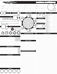 215 d d 5e character sheets morrus unofficial tabletop