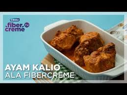 Simplified ayam rendang recipe (but tasty one). Resep Karya Rasa Nusantara Ayam Kalio Ala Fibercreme Youtube