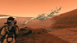 I found a huge alien boneyard on Mars, with human skulls inside a big rock  : r/Starfield