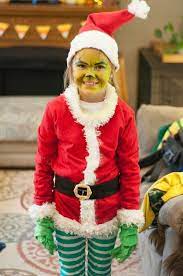 You can now try this outfit of your favorite character from the movie the grinch. Diy Grinch Costume Ideas Images Tutorial Maskerix Com Grinch Costumes Diy Costumes Kids Christmas Character Costumes