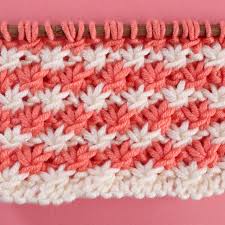 Free baby blanket knitting patterns. Daisy Stitch Knitting Brioche Pattern Studio Knit