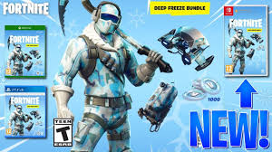 Fortnite battle royale new leaked bundles that have yet to be released, there are 3 new leaked bundles called frost legends. New Leaked Skin Bundle In Fortnite Exclusive Deep Freeze Bundle Fortnite Battle Royale Youtube