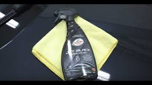 New Hybrid Jet Black Spray Polish Turtle Wax Youtube
