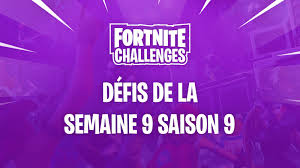 Tải ngay ứng dụng trên android và ios. Liste Officielle Des Defis Fortnite Semaine 9 Saison 9 Dexerto Fr