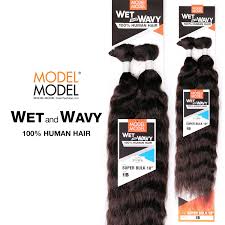 We're all aware that human hair can cost a lot of money. Amazon Com Modelmodel Human Hair Braids Wet And Wavy Super Bulk 18 1 Beauty