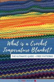 What Is A Crochet Temperature Blanket How To