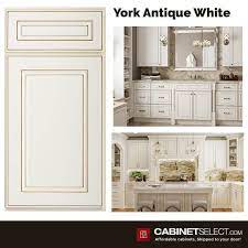 The collection features soft closing drawers and doors and a timeless full overlay, raised panel design. Yw Sd York Antique White Sample Door Cabinetselect Com