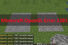 For example say the new minecraft version breaks several mods i like to use. How To Fix Minecraft Opengl Error 1281