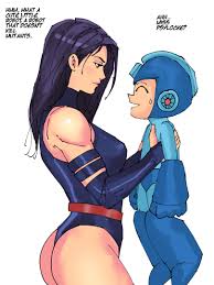 Psylocke und Megaman Fanart, : rFighters