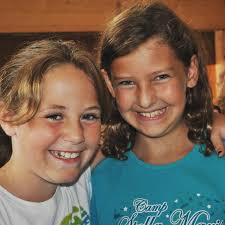 Generations of friendship, smiling back at us. 💫 In 2010, Caitlin  Fitzpatrick and Peyton McCaffrey lit up Cabin F&G when they discovered they  were cabinmates. What made their joy even sweeter? Their