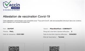 The eu is committed to ensuring that safe vaccines reach all corners of the world. Lancement De L Attestation Certifiee De Vaccination Futur Pass Sanitaire L Information Dentaire