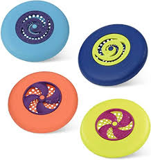 Pero que estas actividades de recreación no necesiten de material alguno, definitivamente es un. Amazon Com B Toys By Battat Flying Disc Set 4 Coloridos Frisbees Disc Oh Deportes Al Aire Libre Y Juegos Para Ninos Active Play Patio Trasero Parque Playa 4