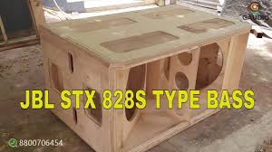 Lf 7 Bass Cabinet Design 18 Mm Mr Grade Plywood Made Youtube