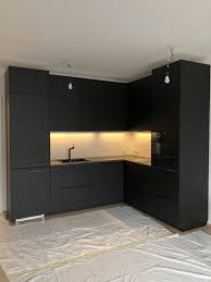 Pin By Alex Ionut On My Kitchen Kungsbacka Ikea Cheap Kitchen Remodel Black Ikea Kitchen Rustic Kitchen Design