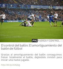 El Control Del Balon El Amortiguamiento Del Balon De Futbol Balon De Futbol Balones Futbol