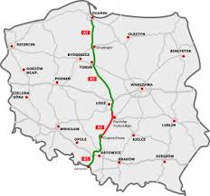 Do siedmiu kilometrów wydłużył się odcinek nowej betonowej tagi: Autostrada A1 Polen Wikipedia