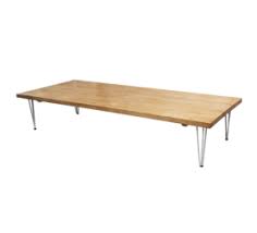 Rustic modern square coffee table, with a plinth base and hidden wheels, has. Hairpin Low Table Rental In Dubai Abu Dhabi Uae