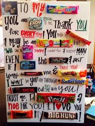 Valentines day gifts for boyfriend. Candy Bar Letter Diy Valentine S Day Gift For Him 15 Low Cost And Lovable Diy Valentine S D Cute Valentines Day Ideas Diy Valentines Gifts Boyfriend Gifts
