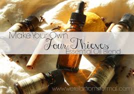 Thieves oil is based on a story from the 15th century, when europe and asia were being devastated by the bubonic plague. Make Your Own Four Thieves Blend Essential Oil