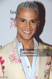 Dick Button and Dennis Grimaldi attend the Off-Broadway opening night...  News Photo