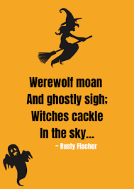 In The Sky A Halloween Poem Halloween Poems Halloween Rhymes Halloween Books