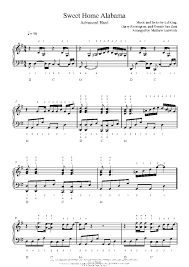 Sweet Home Alabama By Lynyrd Skynyrd Piano Sheet Music Advanced Level