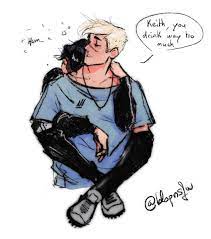 A lot of imperfections but i just wanted to wrap it up, and i'm happy about the way the colours and effects turned out. Blopnsfw On Twitter Tiny Doodle Again Sheith Keith Shiro Voltron Fanart Drawing