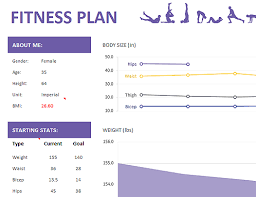 daily gym t plan schedule template