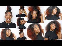 As the result, this hairstyle may. Natural Hairstyle Spice Up Your Natural Hair Youtube Blowout Hair Natural Hair Blowout Hair Ponytail Styles