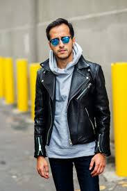 The Metro Man Leather Sweats Sambas Jackets Men Fashion Leather Jacket Men Mens Jackets