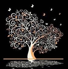 Albero Stilizzato Foto Royalty Free Immagini Immagini E Archivi Fotografici Arte Con Le Foglie Disegni Di Alberi Sfondo Bianco E Nero