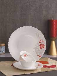 In fact, they can go in the oven and withstand up to 572 degrees fahrenheit. Dinner Sets Buy Dinner Sets Online At Best Prices In India Flipkart