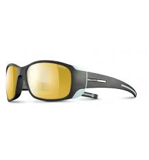 The spectron 4 lens is a classic mountaineering lens, blocking 95% of the visible light. Julbo Monterosa Women Sunglasses Gris Bleu Zebra Alpinstore