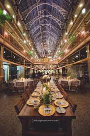 An Evening At The Arcade Ohio Wedding Venues Cleveland Wedding Venue Wedding Event Venues