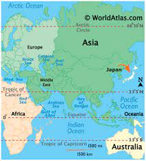 Use the calculator to view a map and find flying times between countries. Japan Maps Facts World Atlas