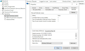 An rsd sensor has been deployed from the epo console. Drivelock Help