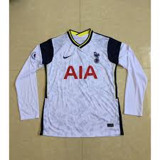 Get the new official tottenham jerseys among our official tottenham hotspur fc gear at the kitbag u.s. Tottenham Hotspur Jersey 2020 21 Long Sleeve Tottenham Hotspur Home Team Men S Long Sleeve Football Jersey White Jersey Shopee Malaysia