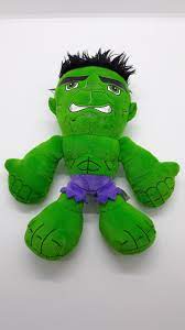 Marvel Incredible Hulk 8 Just Play Avengers Beanbag Plush Ebay Incredible Hulk The Incredibles Hulk