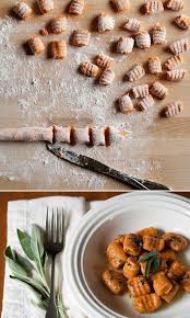 Try President Butter On This Sweet Potato Gnocchi With Brown Butter Sage Sweetpotato Gnocchi Sweet Potato Gnocchi Recipes Food