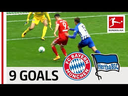 H2h statistics for bayern munich vs hertha bsc: Bayern Munchen Vs Hertha Berlin All Goals In The Last 5 Matches Lewandowski Duda Co Youtube