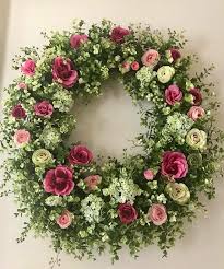 Flower Wreath Floral Wreath Spring Wreath