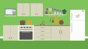 With zoom for example, you can add a video or a gif as a background. Cartoon Modern Colorful Home Kitchen Stock Footage Video 100 Royalty Free 16272385 Shutterstock