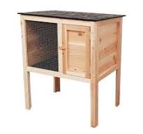 Clapier lapin en bois - Jardin et Saisons
