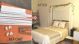 5 unique loft ideas built with industrial pipe. Diy Faux Wood Pvc Pipes Bed Canopy Only 35 Youtube