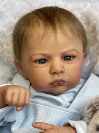 Cameron Dark Blonde with Green Blue Eyes Reborn