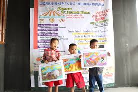 Catatanku anak desa gambar untuk mewarnai anak sd tema kemerdekaan. Pemuda Tigaraksa Gelar Lomba Mewarnai Badak Banten Untuk Anak Anak Sorot Desa