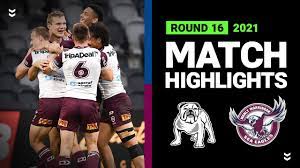 Manly were overwhelming favourites coming into sunday's clash. Bulldogs V Sea Eagles Match Highlights Round 16 2021 Telstra Premiership Nrl Youtube